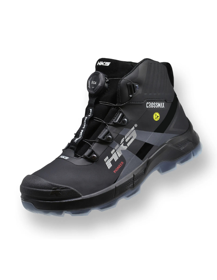 Ελαφρύ Μποτάκι Εργασίας HKS S3S SR CI HI FO - PIONEER BLACK BOA