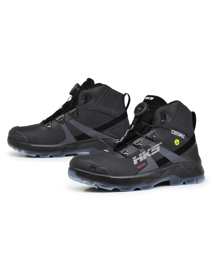 Ελαφρύ Μποτάκι Εργασίας HKS S3S SR CI HI FO - PIONEER BLACK BOA