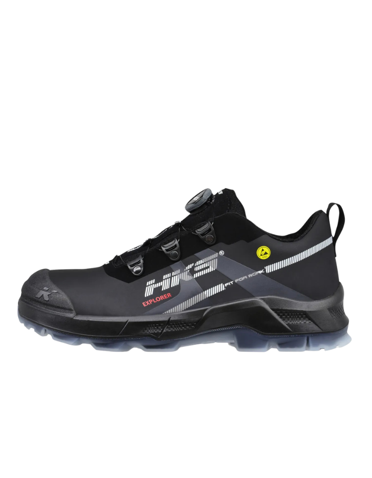 Ελαφρύ Χαμηλό Παπούτσι Εργασίας S3S SC SR CI HI FO - EXPLORER BLACK BOA