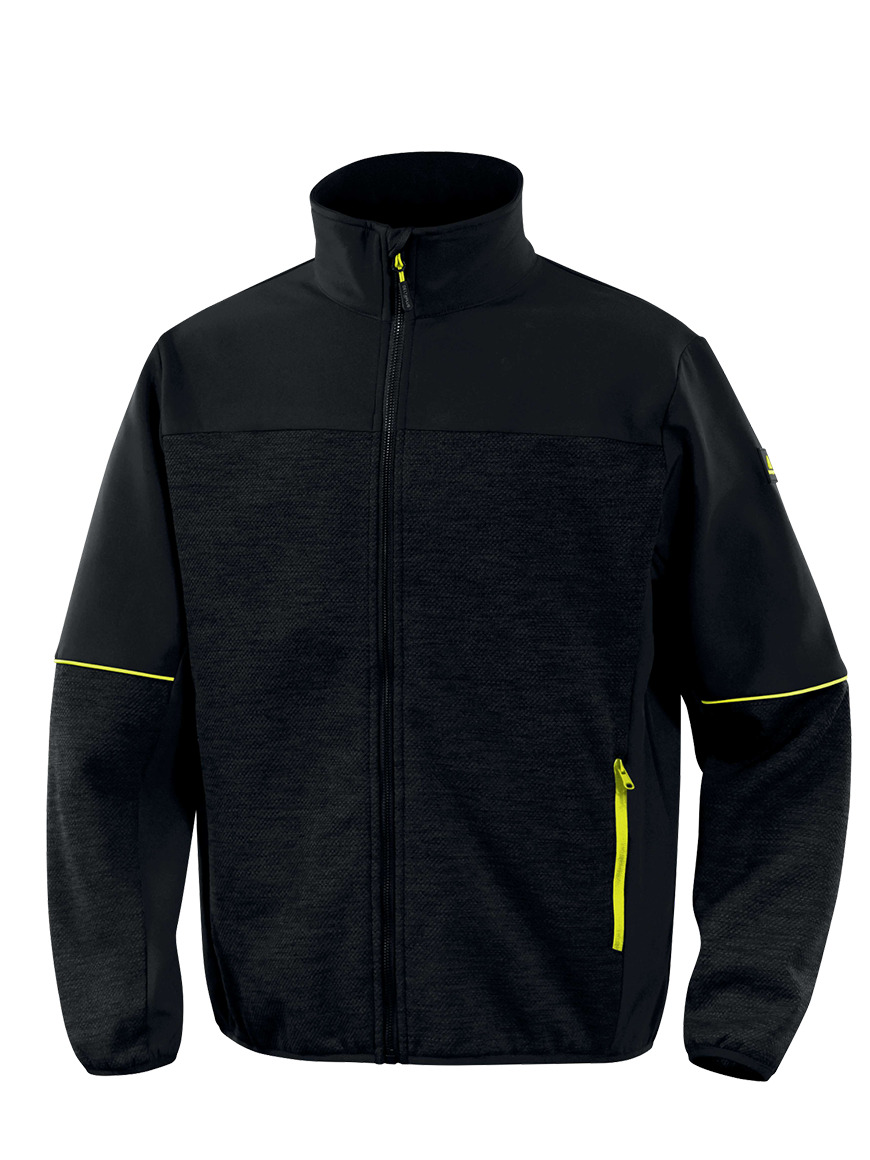 Ζακέτα Εργασίας Fleece Delta Plus - BEAVER2 Μαύρο