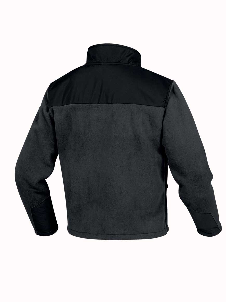 Ζακέτα Εργασίας Fleece Delta Plus - BRIGHTON2 Γκρι/Μαύρο