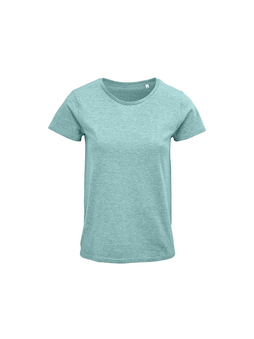 ΓΥΝΑΙΚΕΙΟ ΟΡΓΑΝΙΚΟ T-SHIRT ΣΕ ΣΤΕΝΗ ΓΡΑΜΜΗ - CRUSADER WOMEN