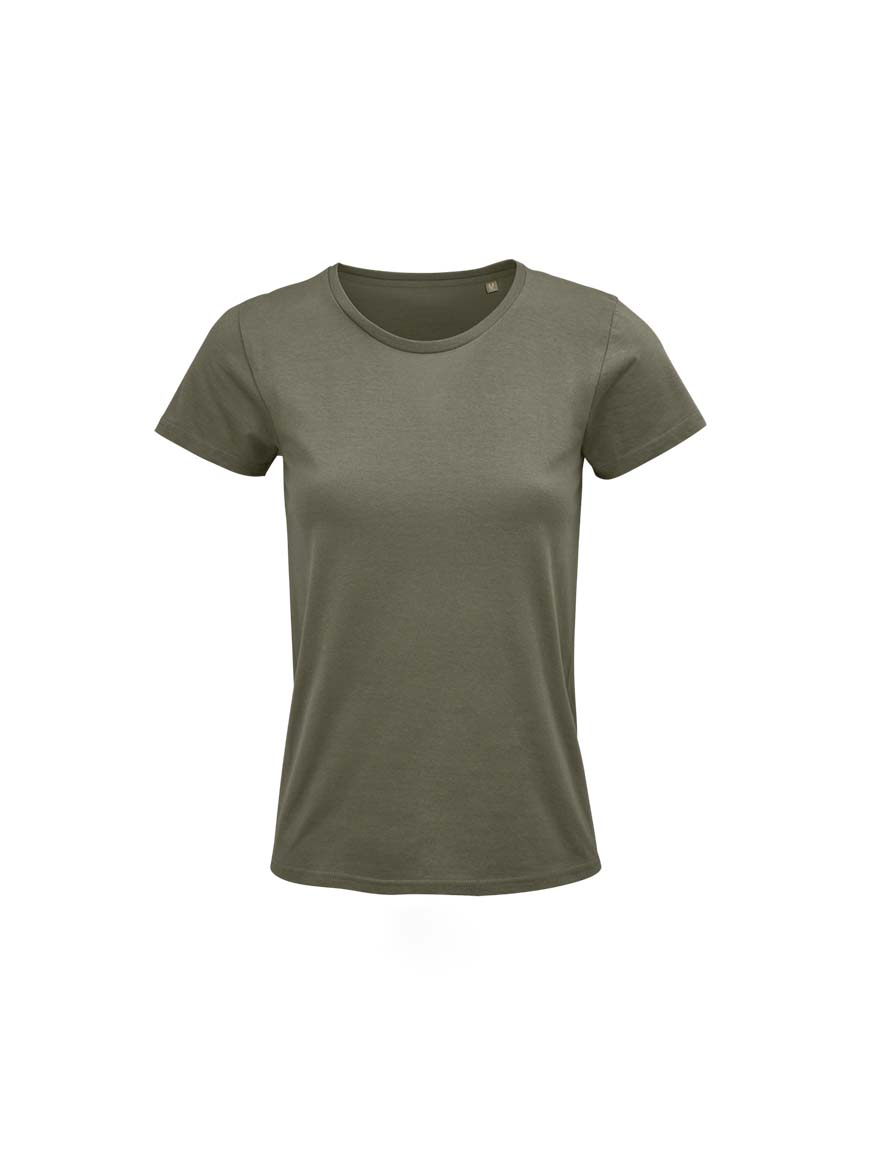 ΓΥΝΑΙΚΕΙΟ ΟΡΓΑΝΙΚΟ T-SHIRT ΣΕ ΣΤΕΝΗ ΓΡΑΜΜΗ - CRUSADER WOMEN