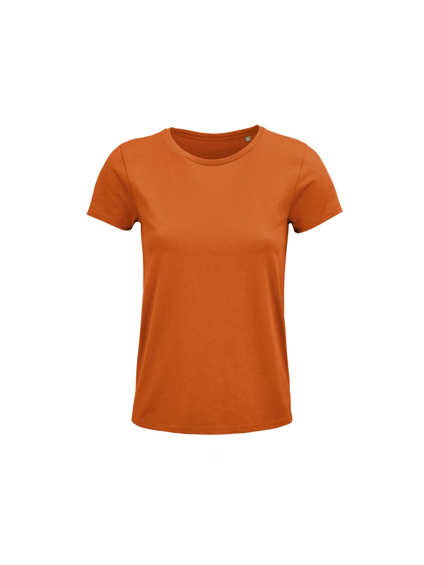 ΓΥΝΑΙΚΕΙΟ ΟΡΓΑΝΙΚΟ T-SHIRT ΣΕ ΣΤΕΝΗ ΓΡΑΜΜΗ - CRUSADER WOMEN