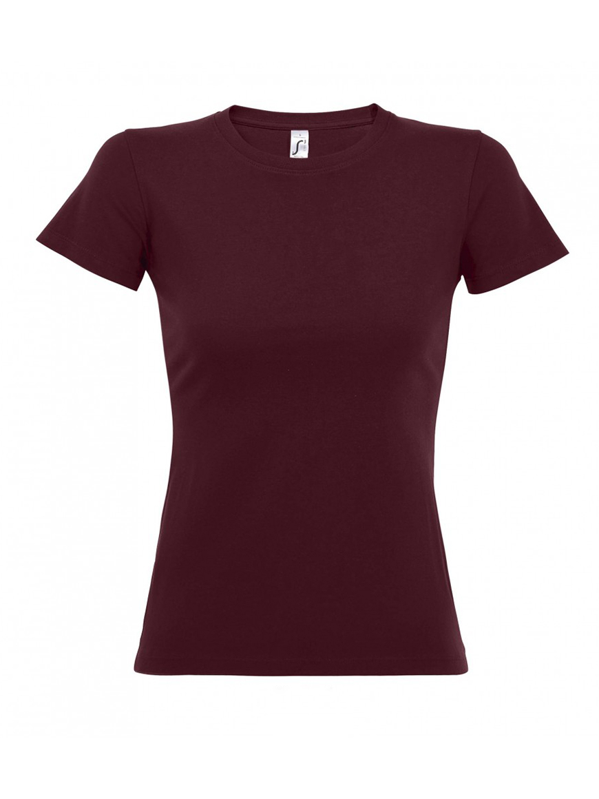 ΓΥΝΑΙΚΕΙΟ T-SHIRT ΜΕ ΣΤΡΟΓΓΥΛΗ ΛΑΙΜΟΚΟΨΗ - IMPERIAL WOMEN