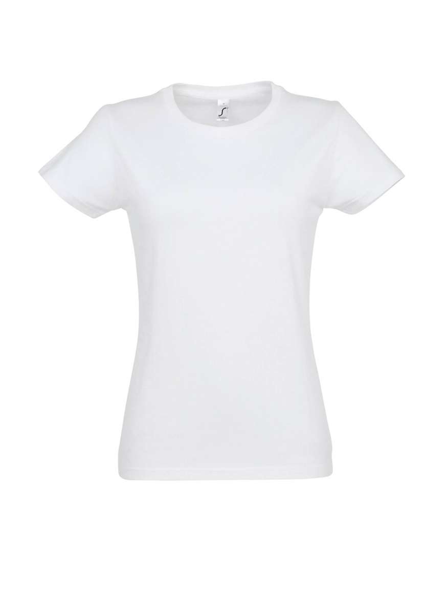 ΓΥΝΑΙΚΕΙΟ T-SHIRT ΜΕ ΣΤΡΟΓΓΥΛΗ ΛΑΙΜΟΚΟΨΗ - IMPERIAL WOMEN