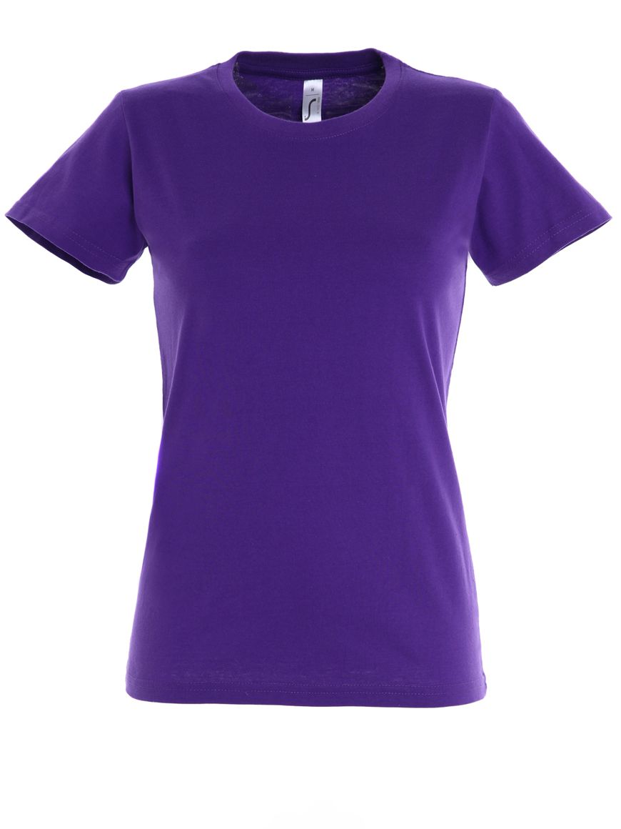 ΓΥΝΑΙΚΕΙΟ T-SHIRT ΜΕ ΣΤΡΟΓΓΥΛΗ ΛΑΙΜΟΚΟΨΗ - IMPERIAL WOMEN