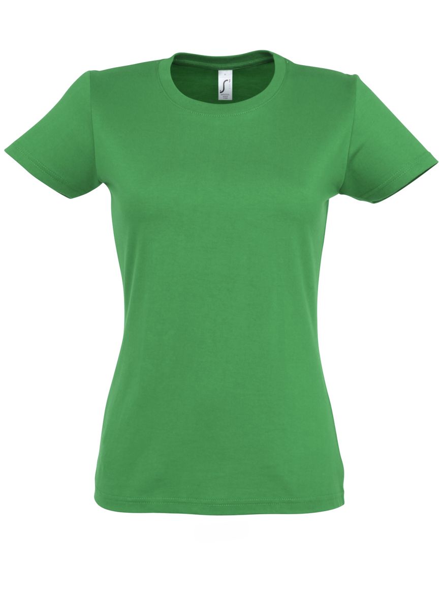 ΓΥΝΑΙΚΕΙΟ T-SHIRT ΜΕ ΣΤΡΟΓΓΥΛΗ ΛΑΙΜΟΚΟΨΗ - IMPERIAL WOMEN