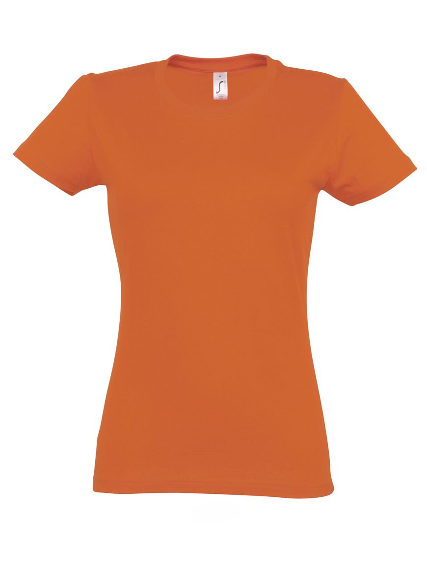 ΓΥΝΑΙΚΕΙΟ T-SHIRT ΜΕ ΣΤΡΟΓΓΥΛΗ ΛΑΙΜΟΚΟΨΗ - IMPERIAL WOMEN