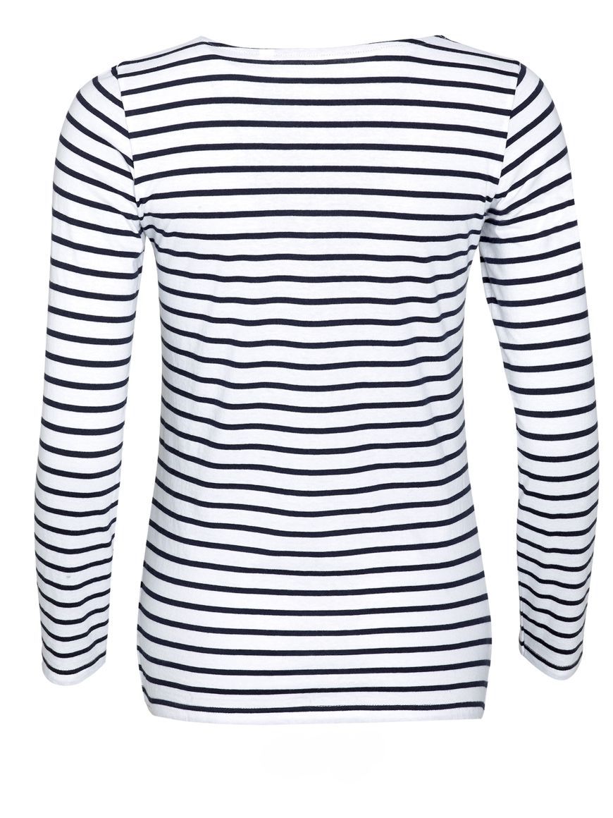 SOL'S ΓΥΝΑΙΚΕΙΟ ΜΑΚΡΥΜΑΝΙΚΟ ΡΙΓΕ T-SHIRT - MARINE WOMEN