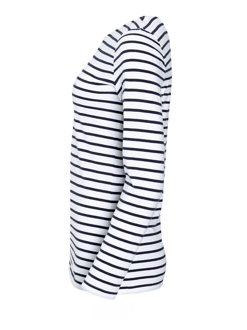 SOL'S ΓΥΝΑΙΚΕΙΟ ΜΑΚΡΥΜΑΝΙΚΟ ΡΙΓΕ T-SHIRT - MARINE WOMEN