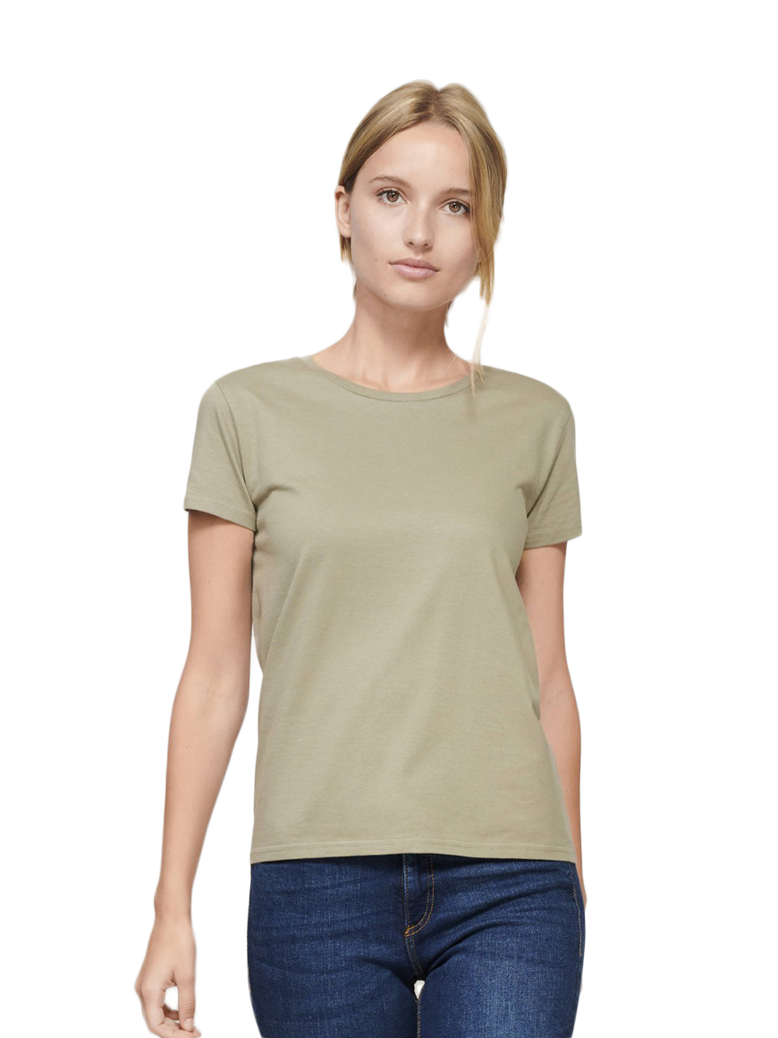 ΓΥΝΑΙΚΕΙΟ ΟΡΓΑΝΙΚΟ T-SHIRT ΣΕ ΣΤΕΝΗ ΓΡΑΜΜΗ - PIONEER WOMEN