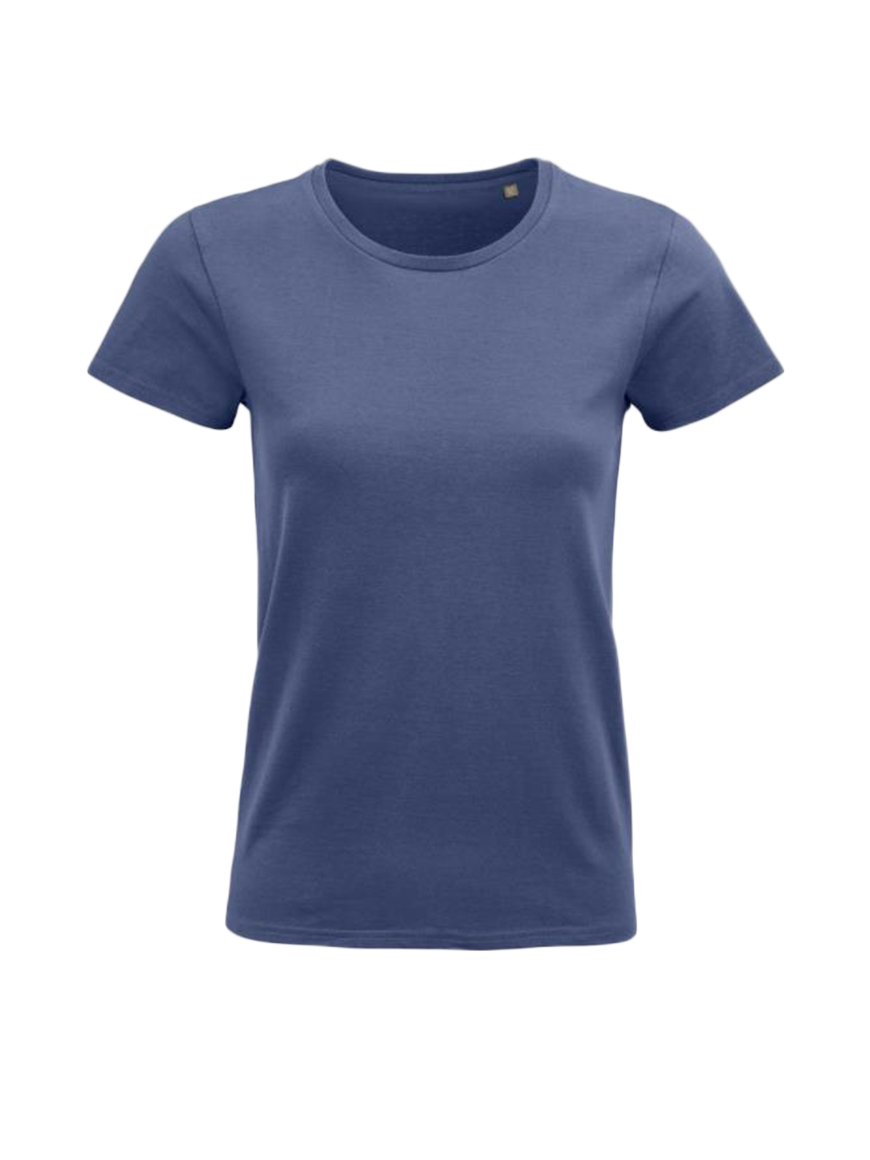 ΓΥΝΑΙΚΕΙΟ ΟΡΓΑΝΙΚΟ T-SHIRT ΣΕ ΣΤΕΝΗ ΓΡΑΜΜΗ - PIONEER WOMEN