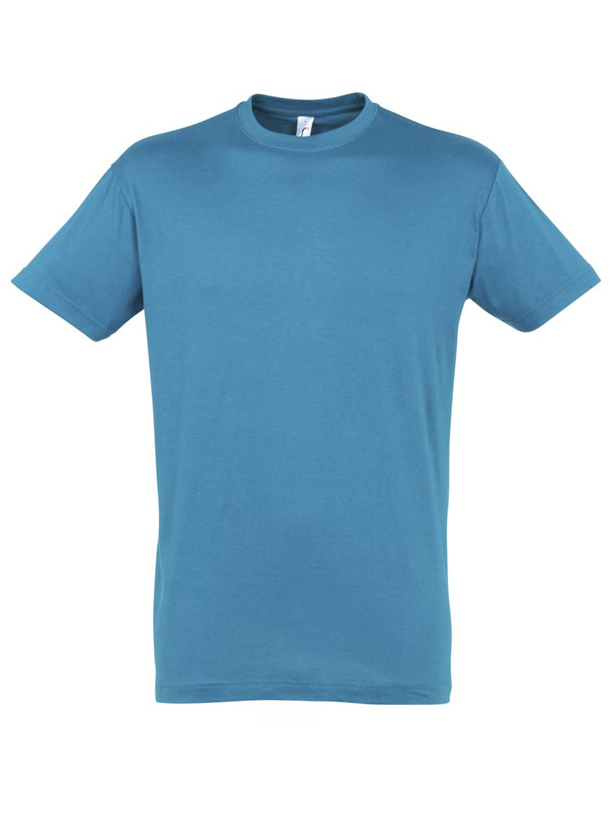 UNISEX T-SHIRT ΜΕ ΣΤΡΟΓΓΥΛΗ ΛΑΙΜΟΚΟΨΗ - REGENT