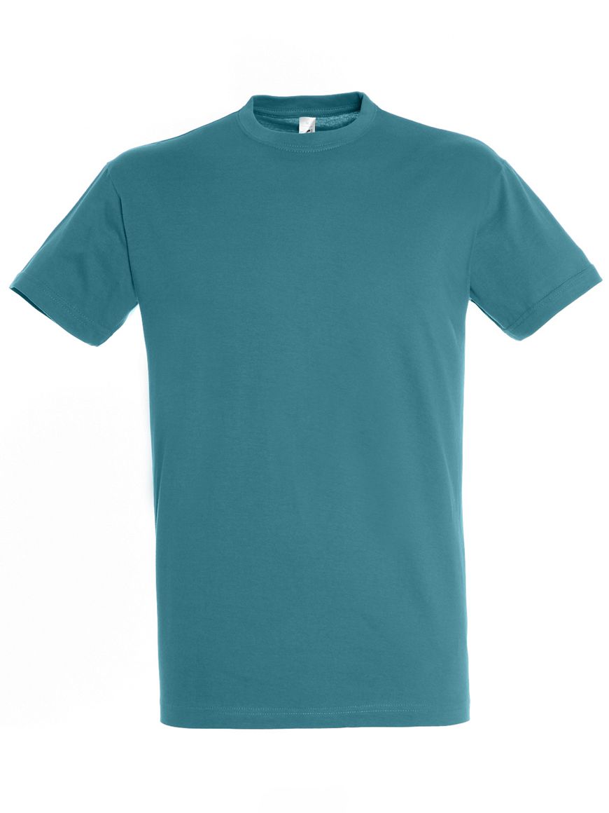 UNISEX T-SHIRT ΜΕ ΣΤΡΟΓΓΥΛΗ ΛΑΙΜΟΚΟΨΗ - REGENT