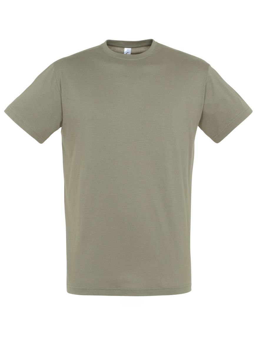 UNISEX T-SHIRT ΜΕ ΣΤΡΟΓΓΥΛΗ ΛΑΙΜΟΚΟΨΗ - REGENT