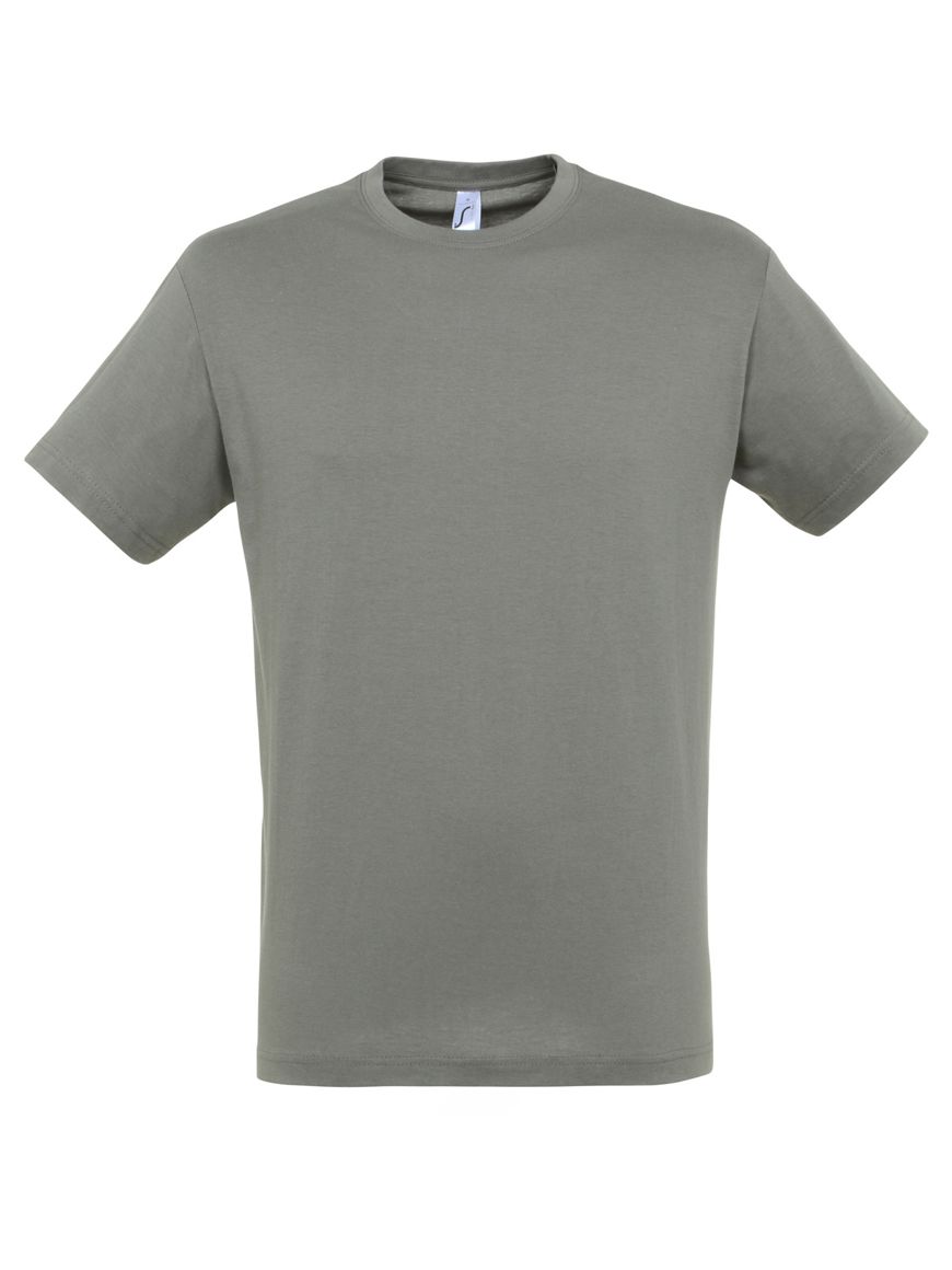 UNISEX T-SHIRT ΜΕ ΣΤΡΟΓΓΥΛΗ ΛΑΙΜΟΚΟΨΗ - REGENT