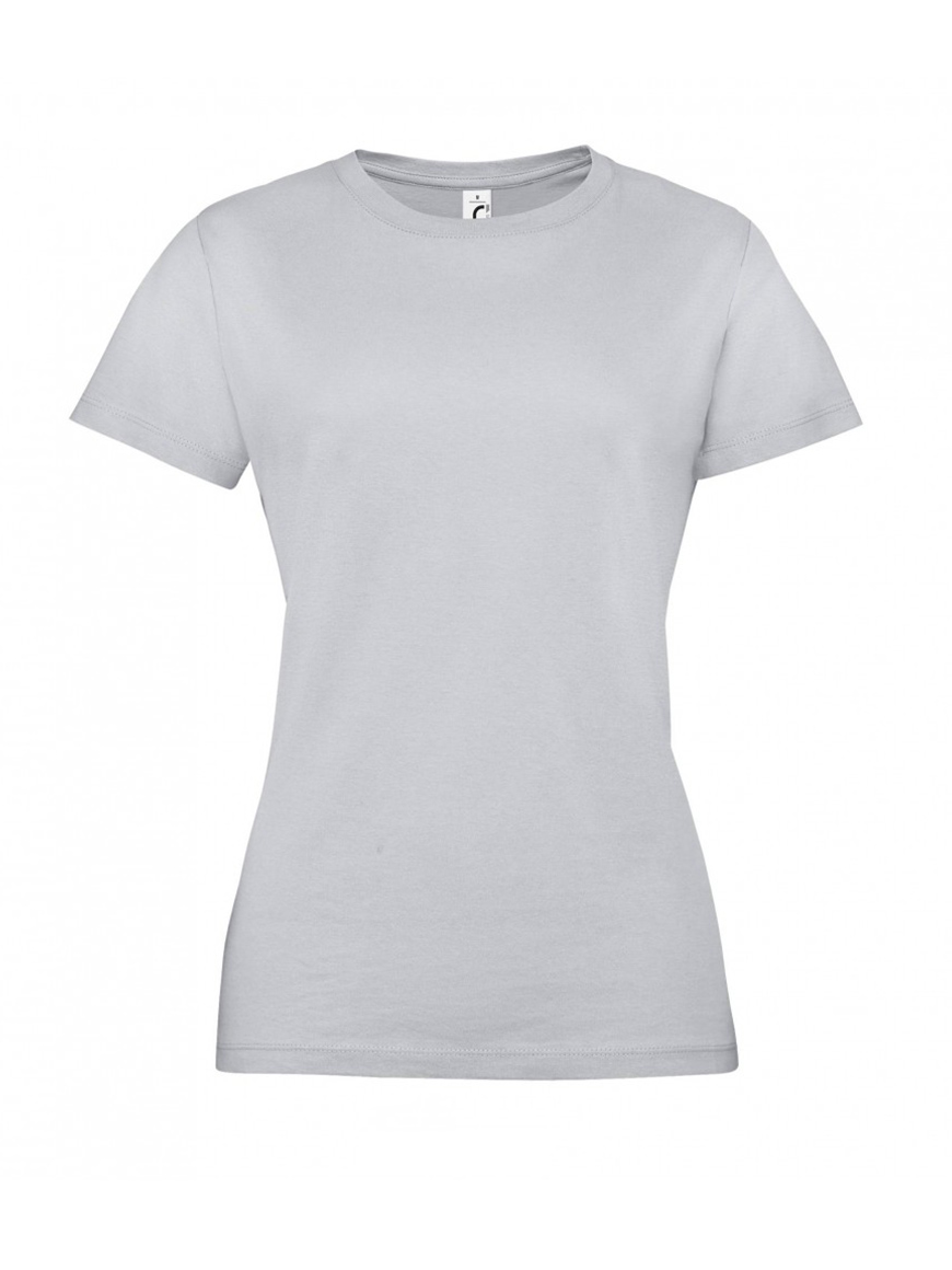 ΓΥΝΑΙΚΕΙΟ T-SHIRT ΜΕ ΣΤΡΟΓΓΥΛΗ ΛΑΙΜΟΚΟΨΗ - REGENT WOMEN