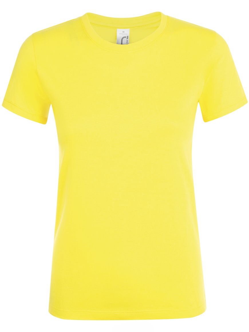 ΓΥΝΑΙΚΕΙΟ T-SHIRT ΜΕ ΣΤΡΟΓΓΥΛΗ ΛΑΙΜΟΚΟΨΗ - REGENT WOMEN