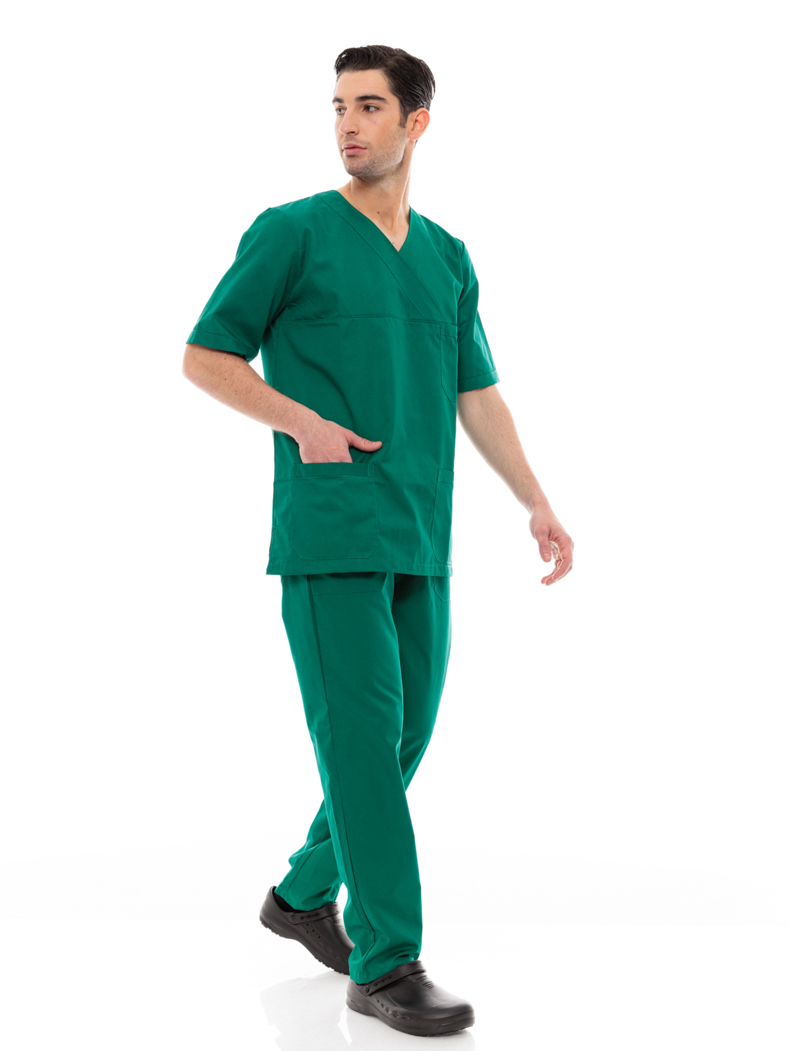 Ideal Press Νοσηλευτικό Σετ Scrub Παντελόνι & Μπλούζα Unisex - Plus Size