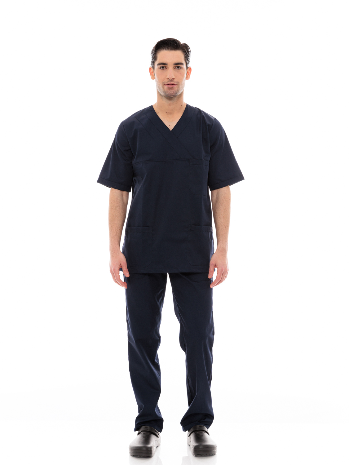 Ideal Press Νοσηλευτικό Σετ Scrub Παντελόνι & Μπλούζα Unisex - Plus Size