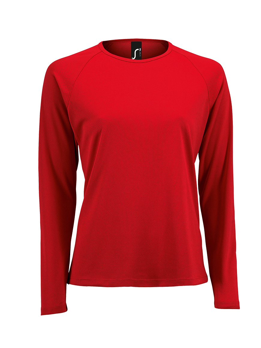 SOL'S ΓΥΝΑΙΚΕΙΟ ΜΑΚΡΥΜΑΝΙΚΟ ΑΘΛΗΤΙΚΟ T-SHIRT - SPORTY LSL WOMEN