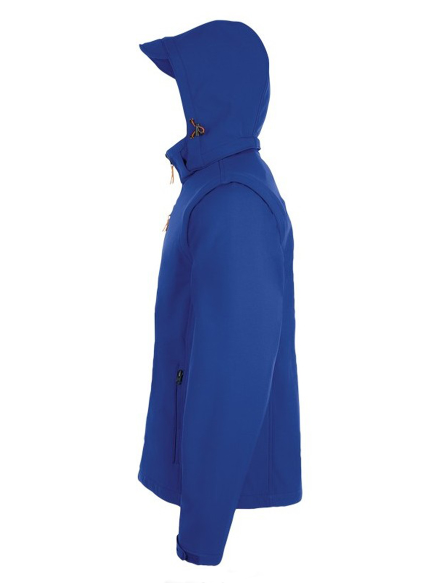 ΜΠΟΥΦΑΝ SOFTSHELL ΜΕ ΑΠΟΣΠΩΜΕΝΗ ΚΟΥΚΟΥΛΑ ΚΑΙ ΜΑΝΙΚΙΑ SOL'S  - TRANSFORMER